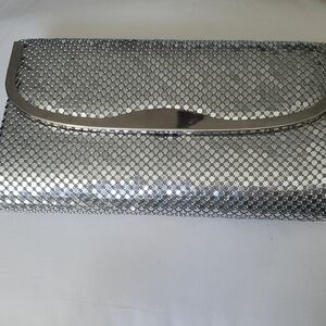 Glamorous Silver Evening Clutch